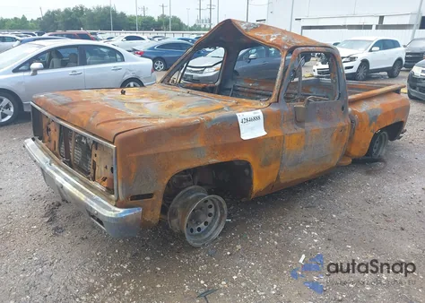 1982 Chevrolet C10 from USA, damaged, VIN 2GCEC14H7C1121460